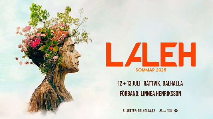 Laleh Sommarturné 2025 (support: Linnea Henriksson)