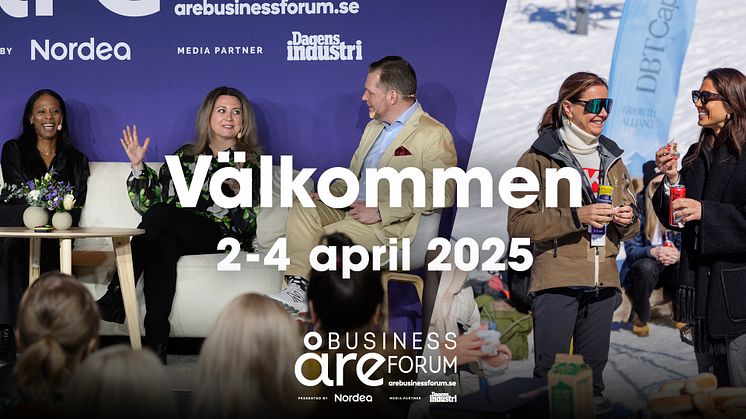 Välkommen till Åre Business Forum 2-4 April 2025