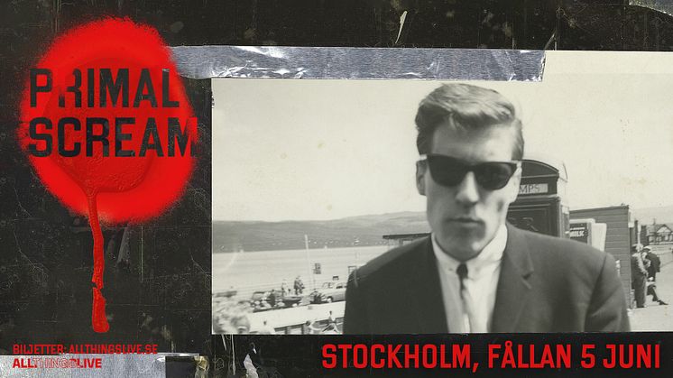 Primal Scream gör efterlängtad comeback – spelning i Stockholm den 5 juni!
