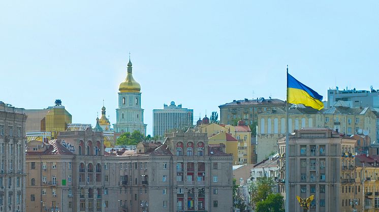 Bild: Byggnader i Kyiv 