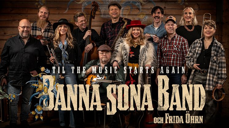 Frida Öhrn & Kalle Moraeus ger ut singel med nystartade projektet Banna Sona Band