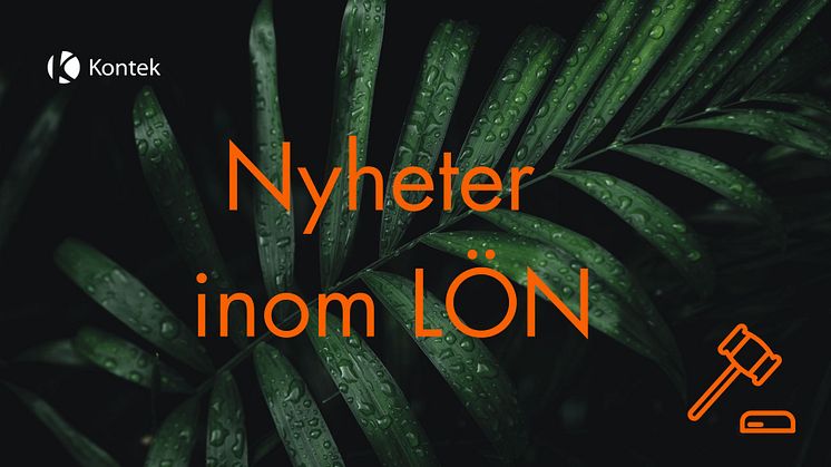 Nyligen har det tillkommit flera nya regeringsbeslut som kommer påverka lönearbetet framöver.