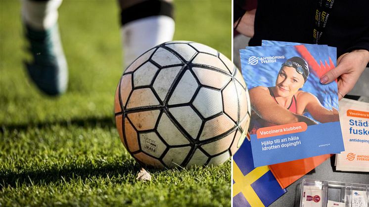 Klubbar som genomgår Svensk Elitfotbolls certifiering jobbar aktivt med antidopingfrågor