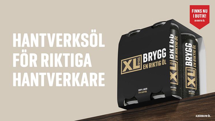 XL-BYGG lanserar hantverksölen XL-BRYGG