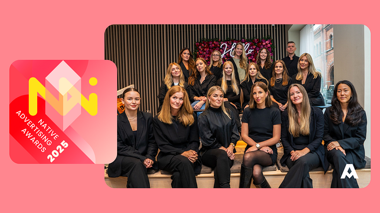 Aller Media nominerade i 12 kategorier i världens mest prestigefulla tävling för native advertising 