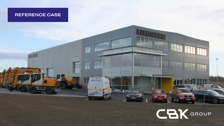 CBK er stolte av å ha bidratt til Liebherr Norge sitt nye bygg med høykvalitets lydutstyr fra Blaze Audio.