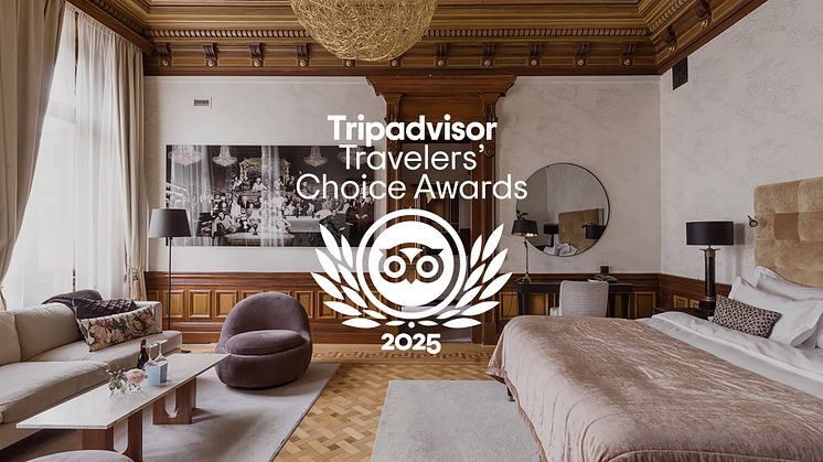 Elite Hotels of Sweden är stolta att meddela att 17 av koncernens hotell har tilldelats den prestigefyllda utmärkelsen Travelers’ Choice Awards 2025.