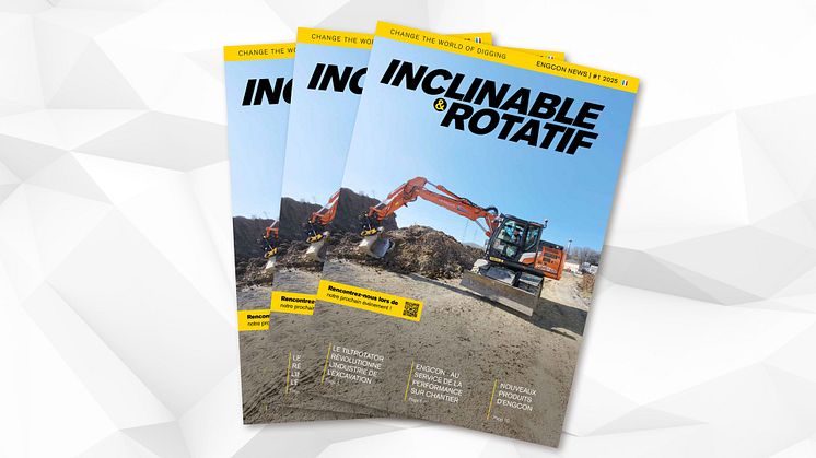 Le nouveau numéro du magazine Tilt & Rotate d'engcon est disponible!