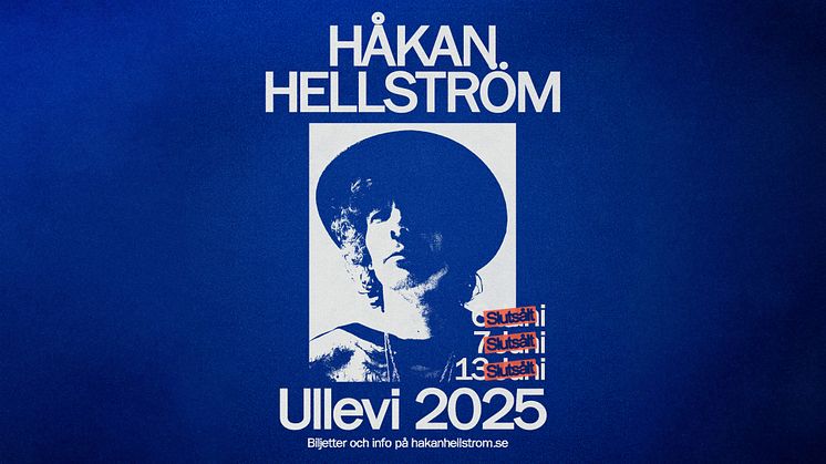 Jacy'z och Pigalle släpper hotellpaket inför Håkan Hellströms konserter på Ullevi 2025