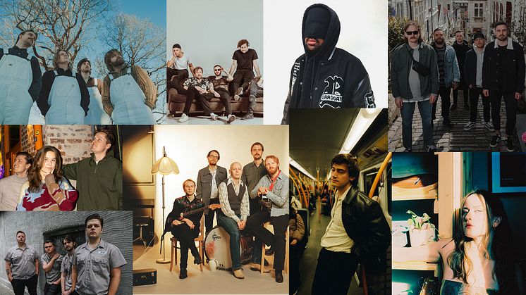 Tre av disse bandene skal spille support for Kaizers Orchestra på en stadion i sommer. 