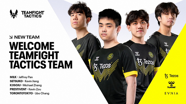 TEAM VITALITY HEADS STATESIDE WITH AMERICAN TEAMFIGHT TACTICS DREAM TEAM