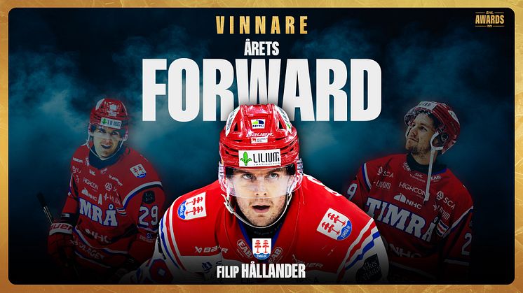 Filip Hållander är Årets Forward 2024/25