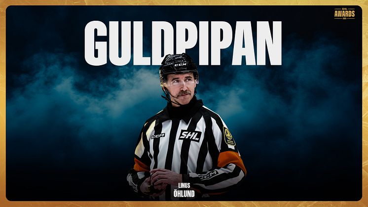 Linus Öhlund, vinnare av Guldpipan 24/25.