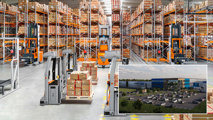 STILL iGo system effektiviserar Solars intralogistik