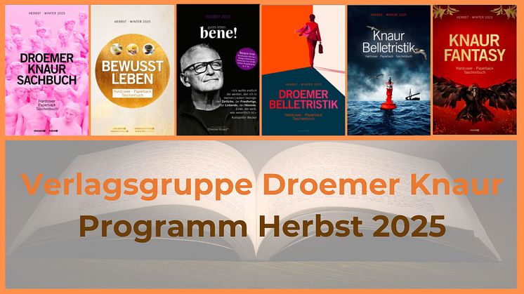 Droemer Knaur: Entdecken Sie unser Herbstprogramm 2025!