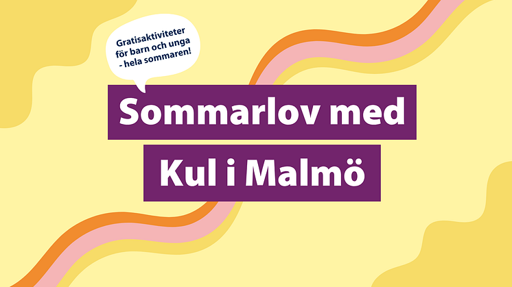 Under sommarlovet anordnas mängder av kostnadsfria aktiviteter för barn och unga i Malmö.