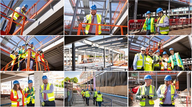 A golden moment for Radcliffe Hub