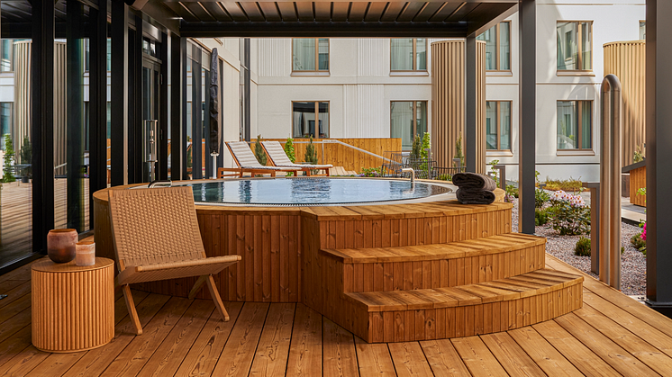  Clarion Hotel Helsinki Airportin yhteydessä sijaitsee Elements Spa