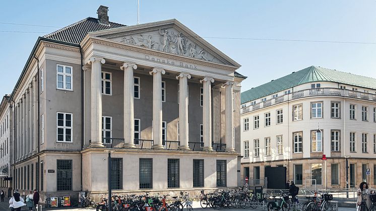 Transformationen av Danske Banks lokaler på Kongens Nytorv är igång