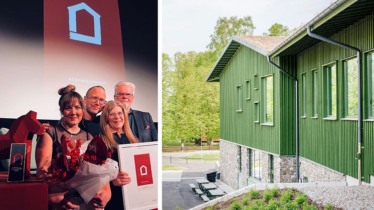 Ransbergs skola är utformad av LINK Arkitektur. Foto av skolan: Felix Gerlach