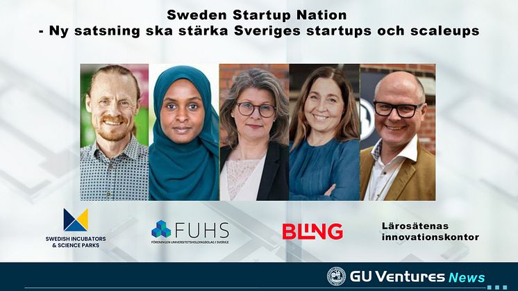 Sweden Startup Nation - Ny satsning ska stärka Sveriges startups och scaleups