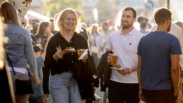 I år blir det ett ännu större utbud av krögare på Matfestivalen i Skövde än tidigare år. Foto: Tobias Andersson.