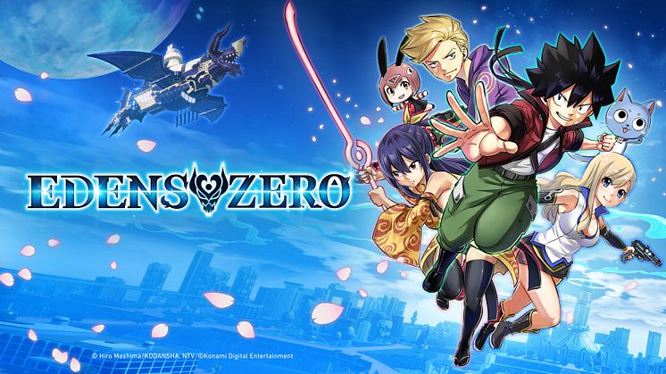 Hiro Mashima's EDENS ZERO Coming to PlayStation®5, Xbox Series X|S and PC in 2025!