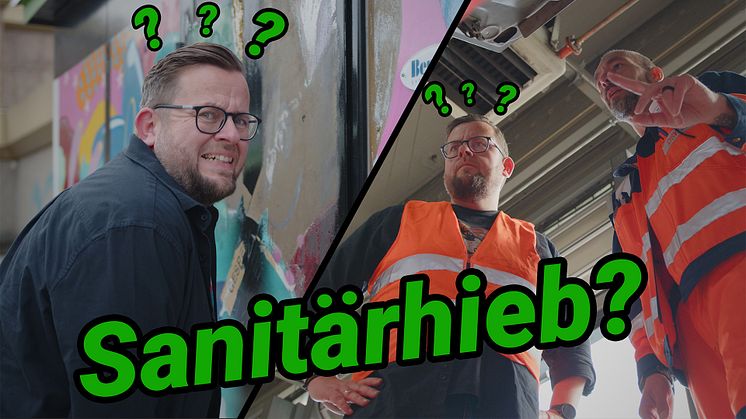 Und was hat "schlagen" mit Sanitär zu tun? Daniel versteht nur Bahnhof und rätselt sich durch Dortmund.