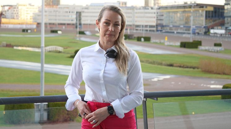 Malin Karlsson inför släpp av Elitloppsbiljetter