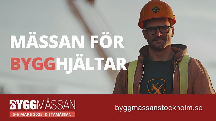 Byggmässan 5-6 mars 2025