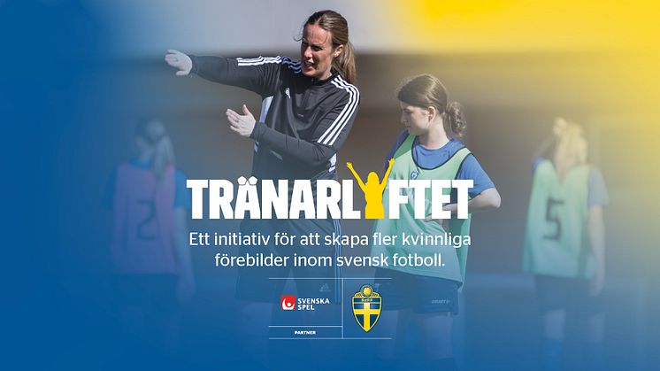 Svenska Spel lyfter Tränarlyftet!