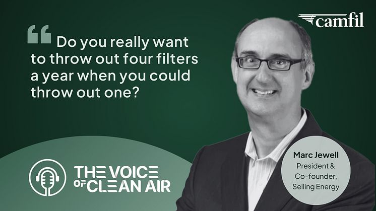 Listen Now - Tune in to the episode "Risks of Ignoring Energy Efficiency" on Camfil’s Let’s Talk Clean Air podcast to learn how energy efficiency can enhance building performance and sustainability.