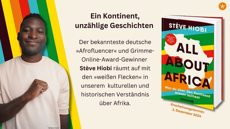 Bunte Vielfalt statt "weiße Flecken": Stève Hiobi korrigiert das westliche Verständnis von Afrika