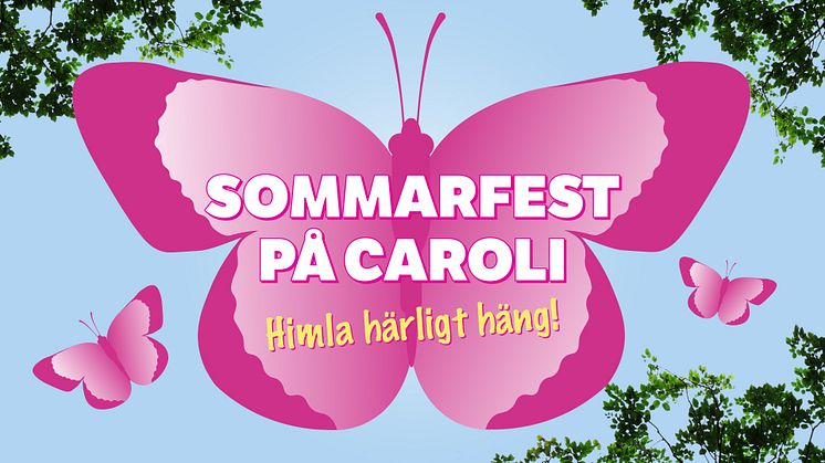 Välkommen till en kreativ familjefest på Carolis solsida 