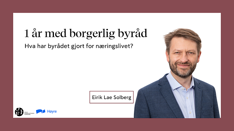 Grafikk med bilde av Eirik Lae Solberg (Foto: Sturlason)
