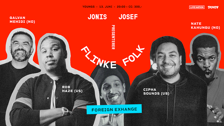 JONIS JOSEF PRESENTERER: FLINKE FOLK (FOREIGN EXCHANGE) PÅ YOUNGS!