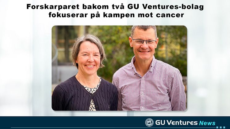 Bilden är ett montage. På bild: forskarparet Jonas och Lisa Nilsson. Fotografi: Elin Lindström