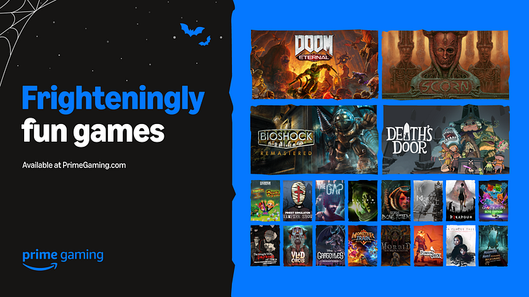 Prime Gaming October Content Update - BioShock™ Remastered, DOOM Eternal, Death's Door & More
