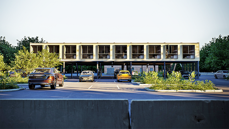 Så kan Expandiamoduler öka boyta på parkeringar i Stockholm