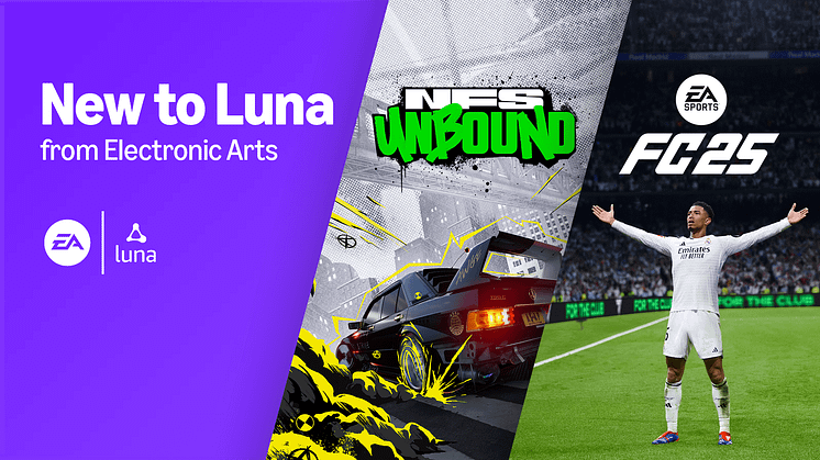 EA SPORTS FC™ 25 and Need for Speed™ Unbound Now Available on Amazon Luna 