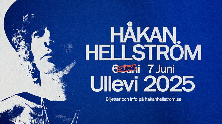 Håkan Hellström slår ett nytt rekord på Ullevi och säljer ut hela arenan under presale — extrakonsert släpps