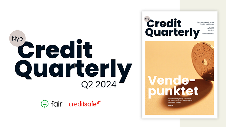Credit Quarterly Q2 2024: Kraftig regnskyll over Norge