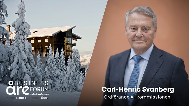 En av Sveriges mest framstående företagsledare Carl-Henric Svanberg medverkar i årets event