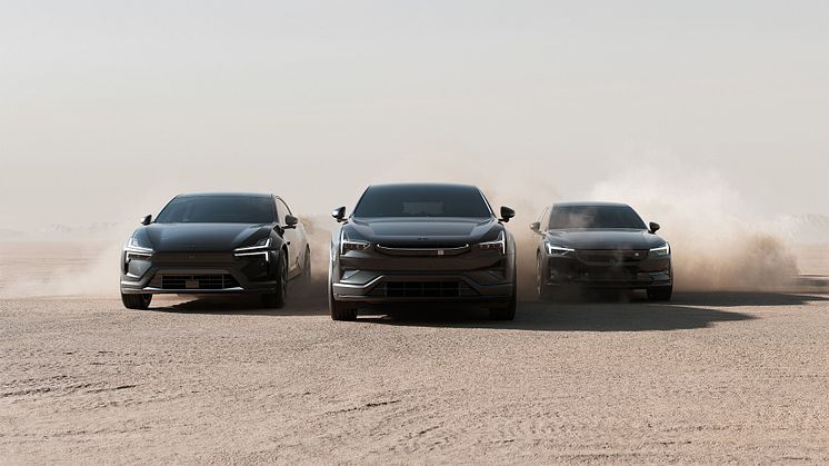 Polestars modelprogram består af Polestar 2, Polestar 3 og Polestar 4. 
