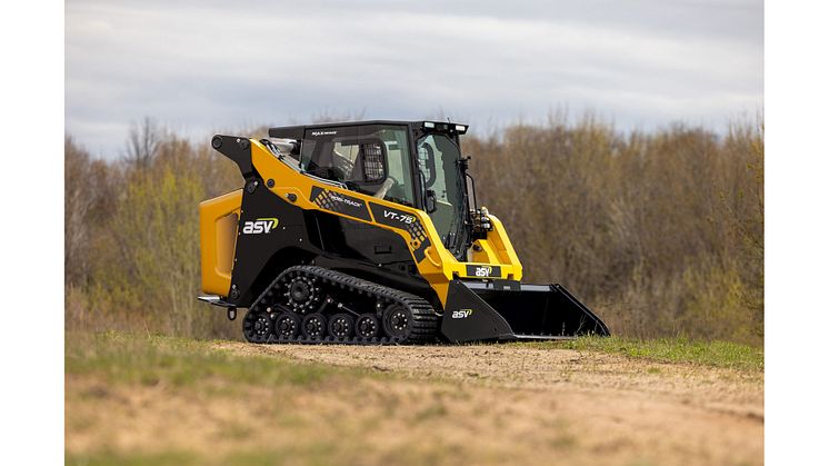 ASV introduces the VT-75 Posi-Track® compact track loader. Powered by a Yanmar engine, the vertical-lift, 74.3-horsepower machine excels in at-height work, loading trucks and many other tasks in construction and landscaping applications.