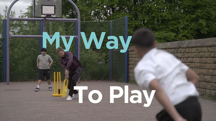 Joe Root plays street cricket with Hassan in Sheffield