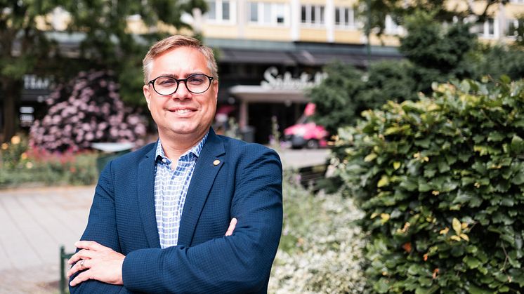 Pressbild Daniel Thente, affärsområdeschef inom projektledning Krook & Tjäder
