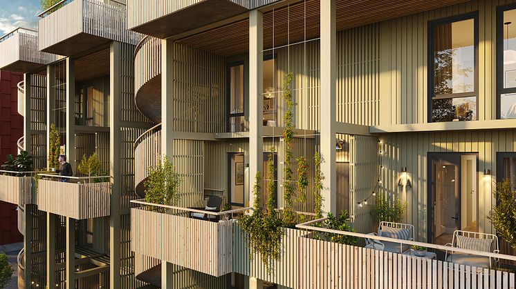 Nu säljstartar HSB brf Lignum i Wendelstrand 
