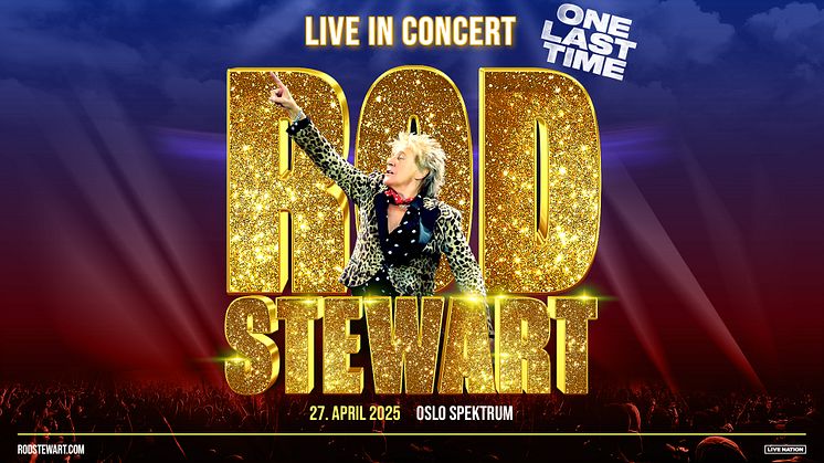 SIR ROD STEWART TILBAKE TIL NORGE NESTE ÅR!
