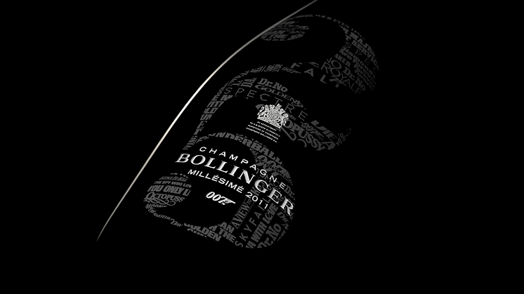 Bollinger och 007 lanserar exklusiv Limited Edition Millésimé 2011
